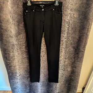 Eileen Fisher Black Stretch Skinny Pants Sz. 6